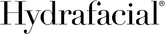 Hydrafacial logo design in sleek font.